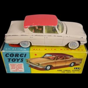 Corgi Toys 234:- Ford Consul Classic 1961-65