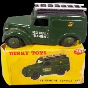 Dinky 261 - Telephone Service Van - Green - Boxed - 1955-60