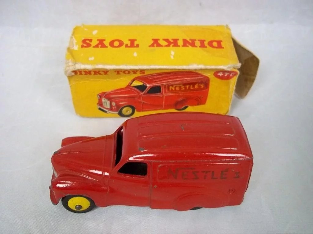 Dinky 471: Austin Van - Nestle's - Boxed - Red - 1955-60 - Image 2