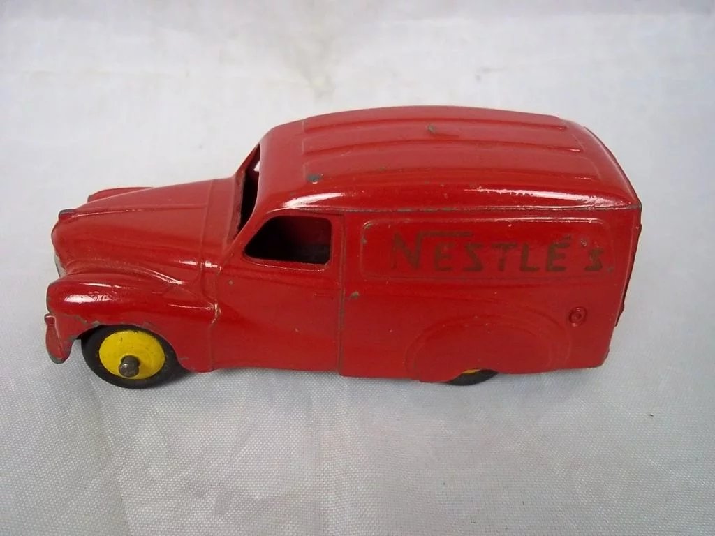 Dinky 471: Austin Van - Nestle's - Boxed - Red - 1955-60 - Image 3