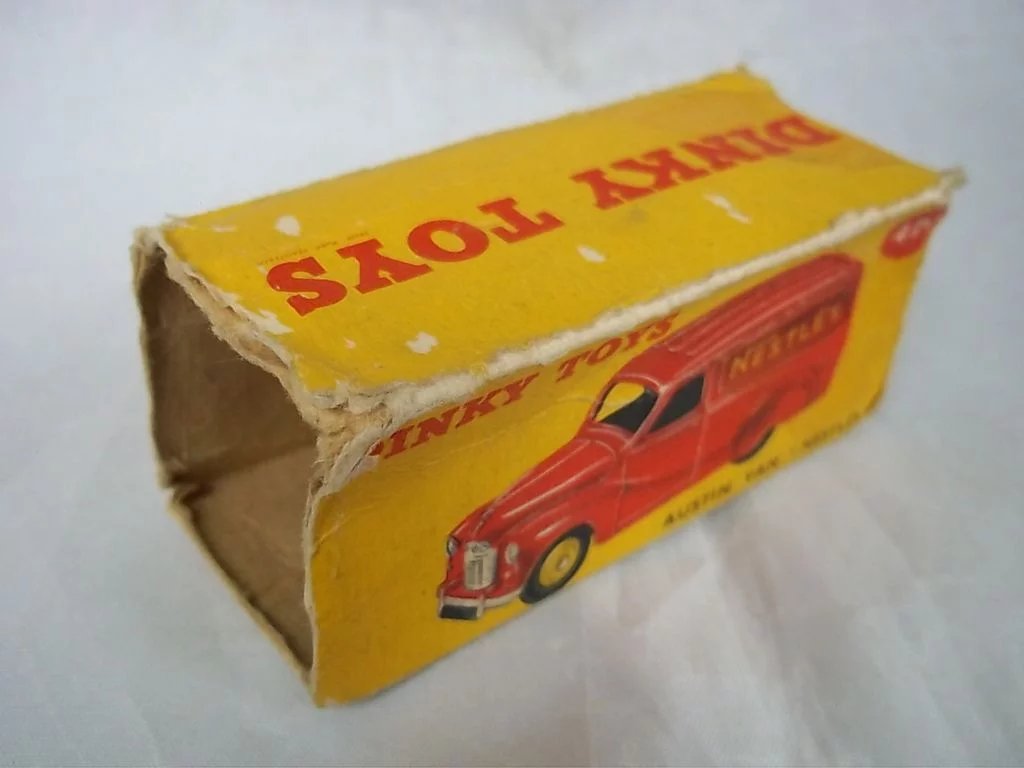 Dinky 471: Austin Van - Nestle's - Boxed - Red - 1955-60 - Image 8