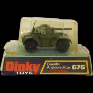 Dinky 676 Daimler Armoured Car 1973-