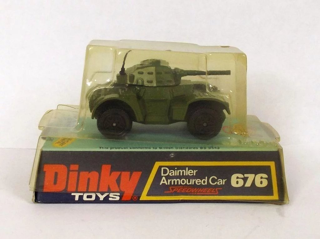 Dinky 676 Daimler Armoured Car 1973- - Image 2