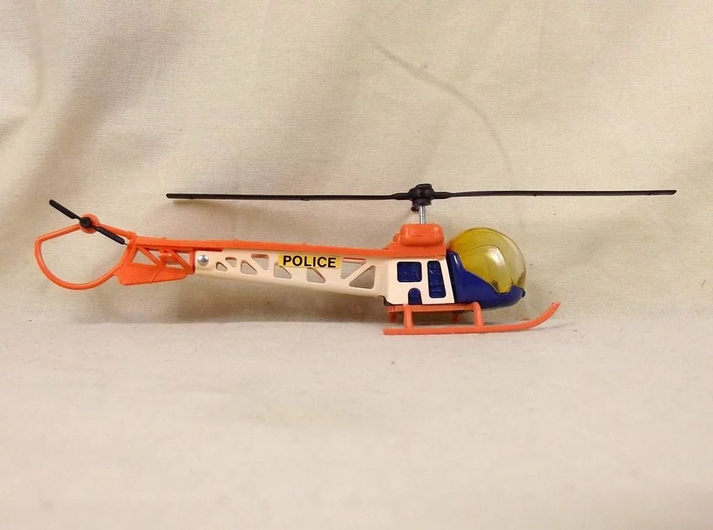 Dinky 732 Bell Police Helicopter - Image 3