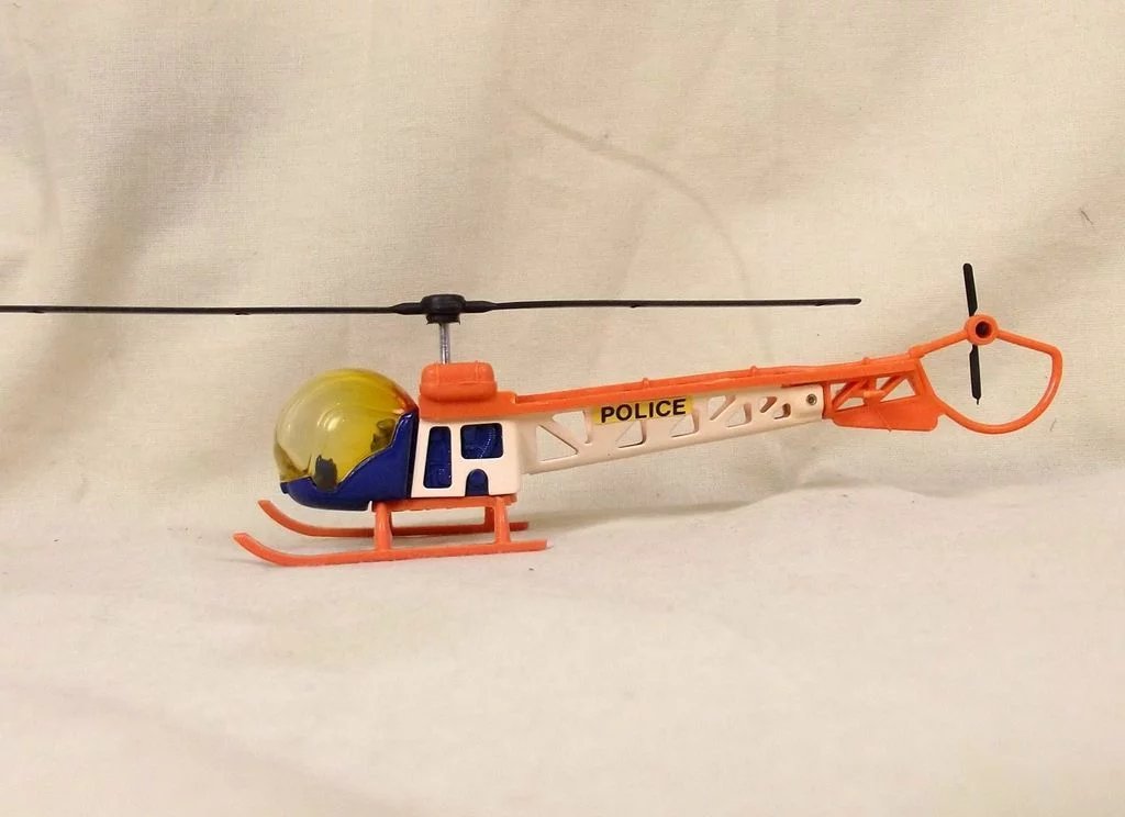 Dinky 732 Bell Police Helicopter - Image 5