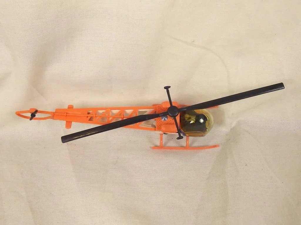 Dinky 732 Bell Police Helicopter - Image 7