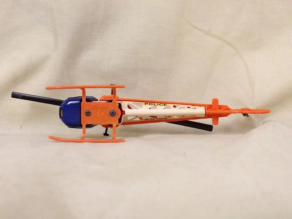 Dinky 732 Bell Police Helicopter - Image 8