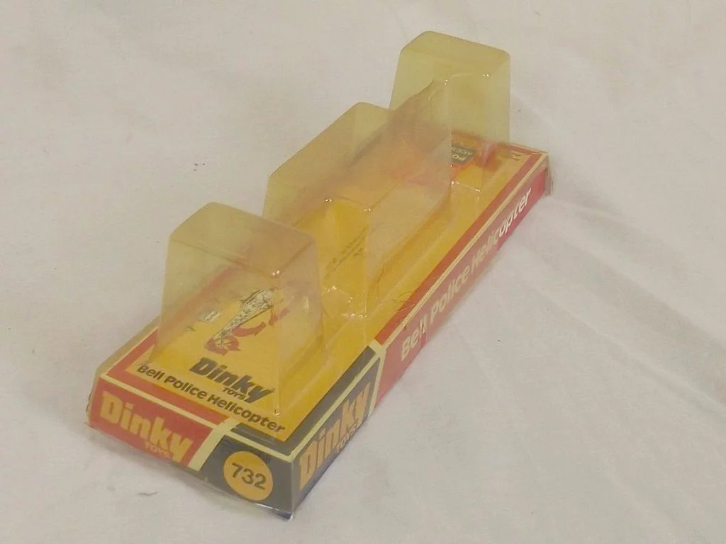 Dinky 732 Bell Police Helicopter - Image 9