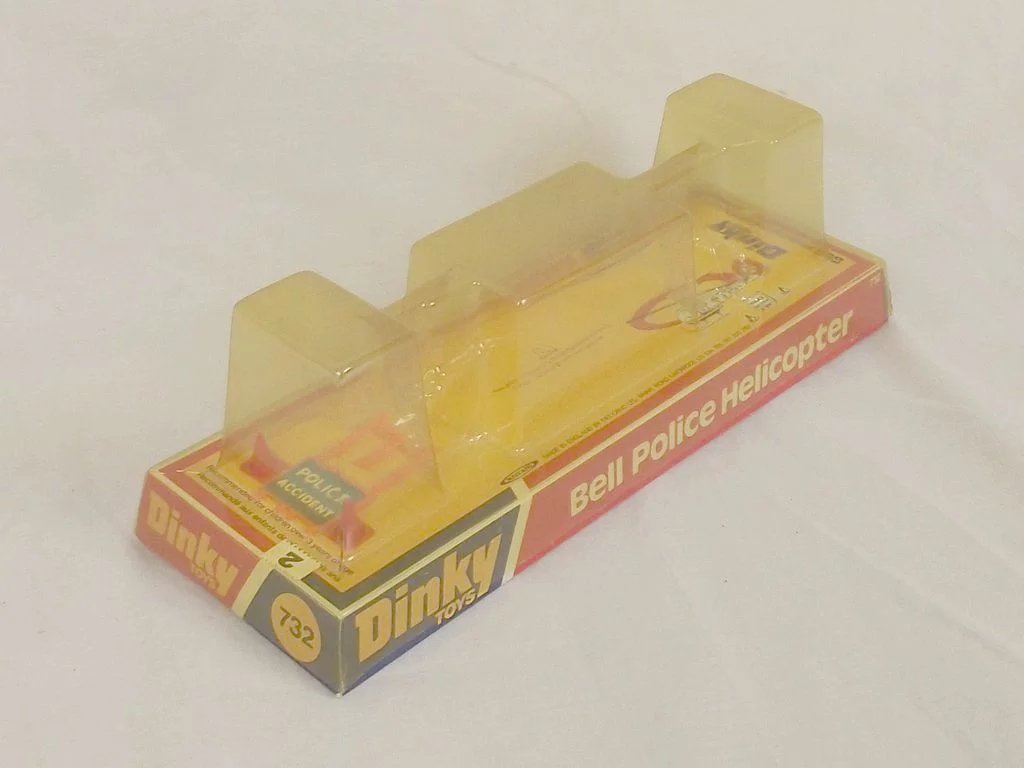 Dinky 732 Bell Police Helicopter - Image 10