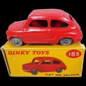 Dinky Toys 183 Fiat 600 Red Boxed 1958-61