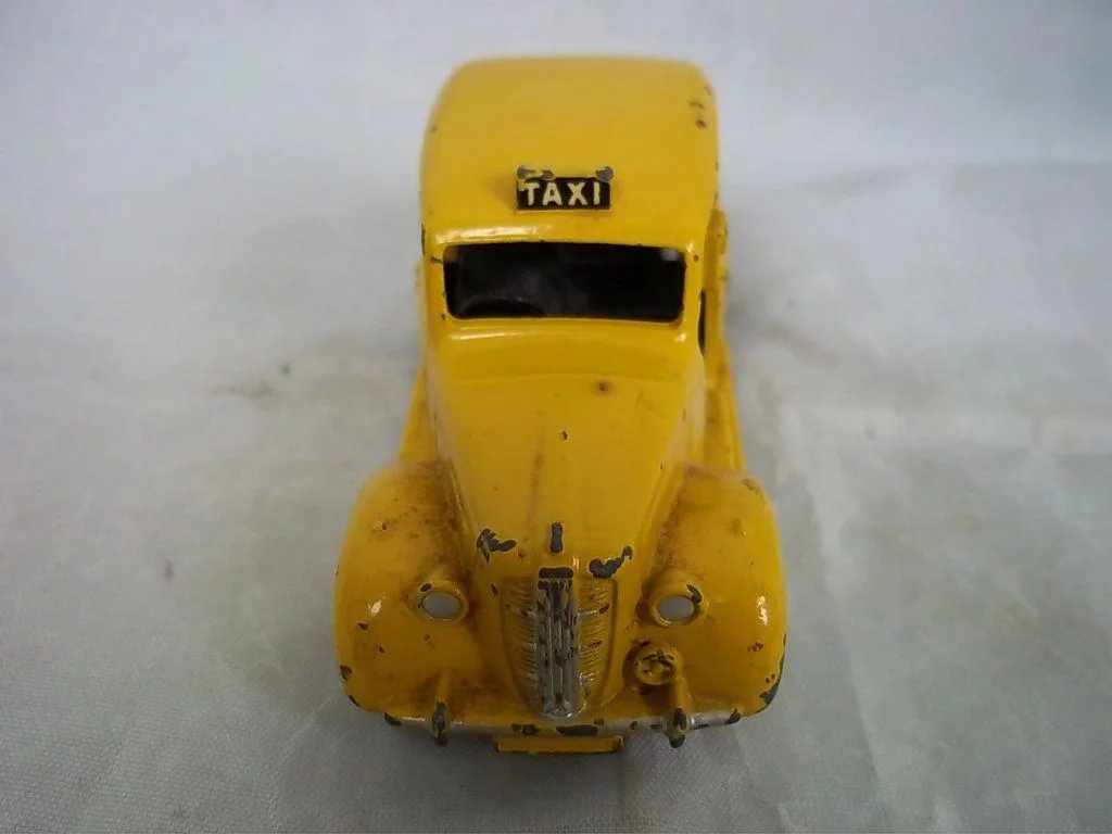 Dinky Toys 254 / 40H - Austin Taxi - Yellow - Boxed - Image 4