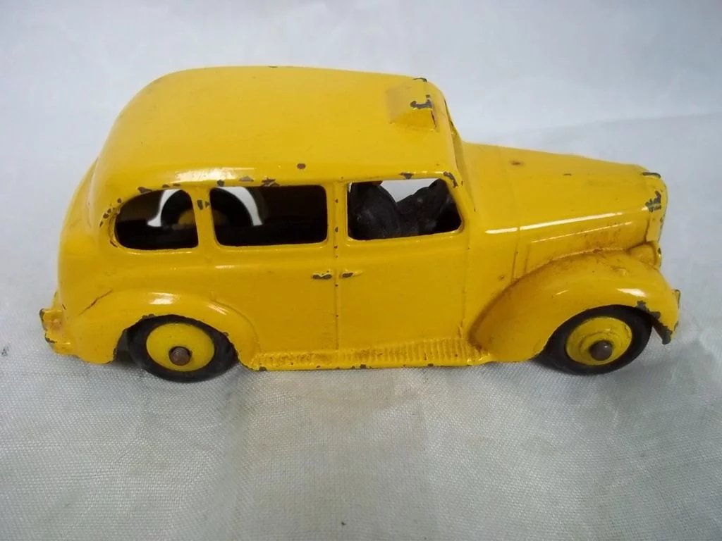 Dinky Toys 254 / 40H - Austin Taxi - Yellow - Boxed - Image 5
