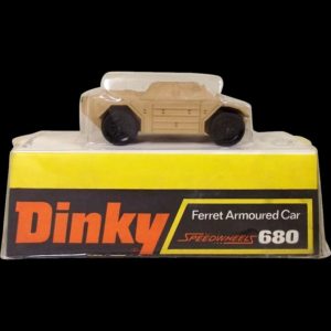 Dinky Toys 680 Ferret Armoured Car Sand Version (Boxed) #2