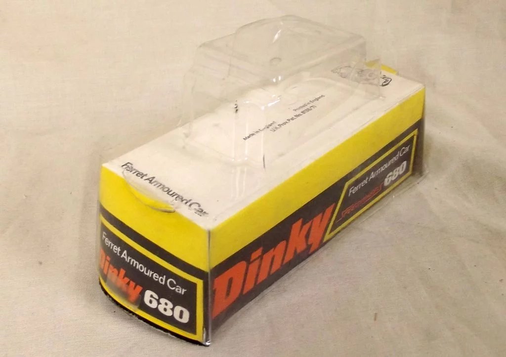 Dinky Toys 680 Ferret Armoured Car Sand Version (Boxed) #2 - Image 9