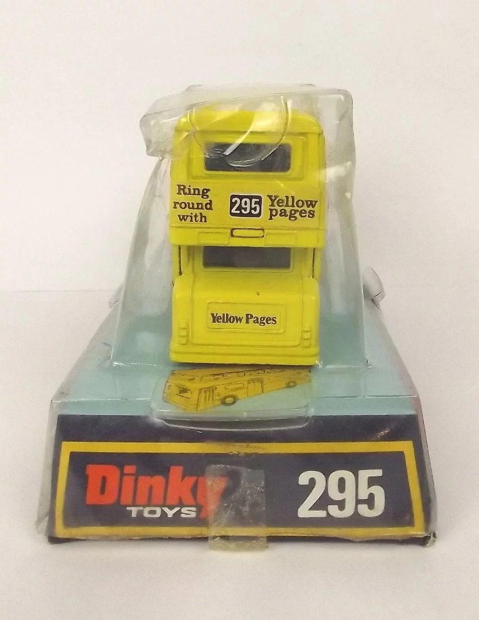Dinky Toys No. 295 Atlantean Yellow Pages Bus 1973-76 - Image 3