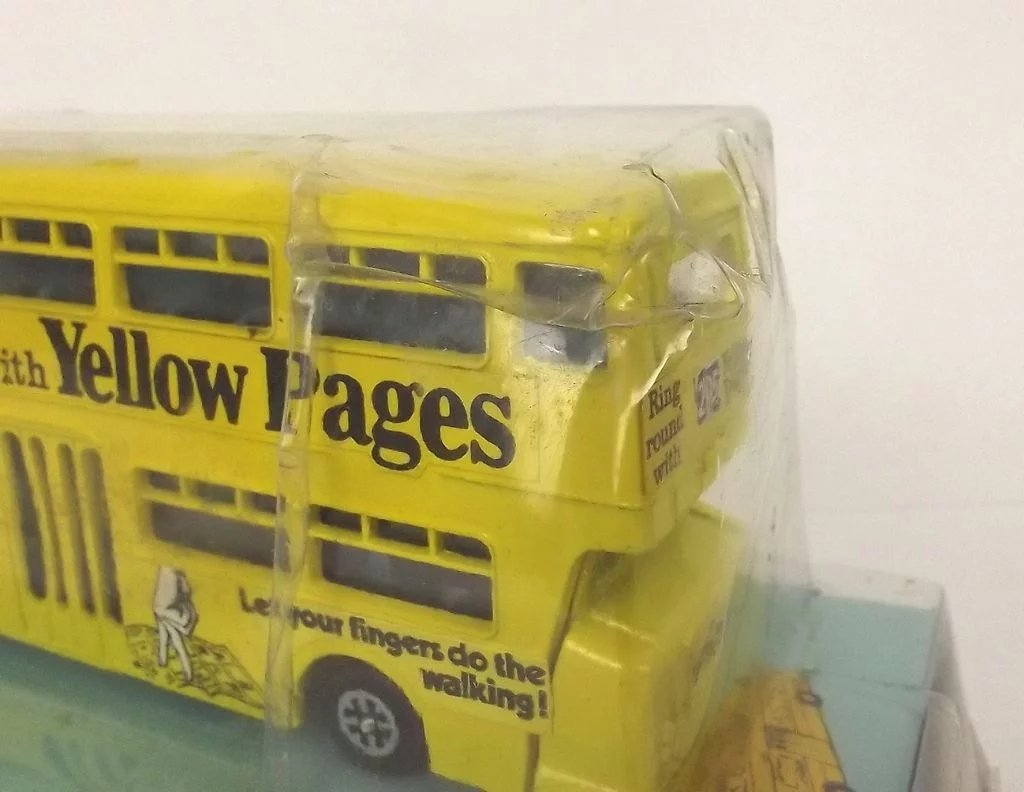 Dinky Toys No. 295 Atlantean Yellow Pages Bus 1973-76 - Image 8