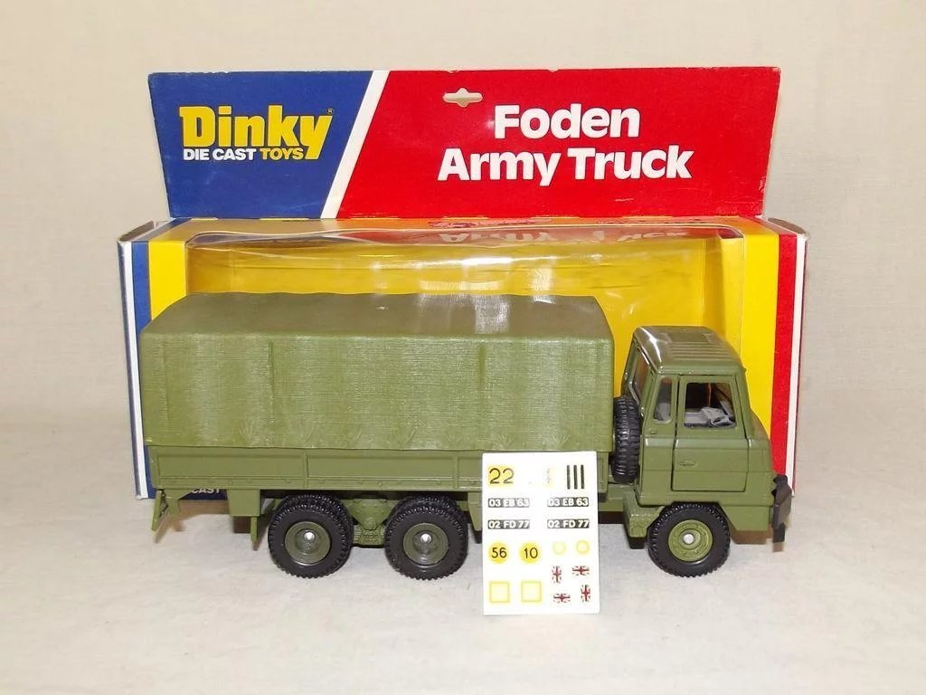 Dinky Toys No. 668 Foden Army Truck, Boxed #1 - Image 2