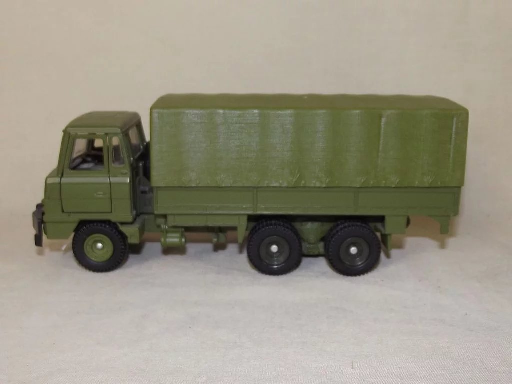Dinky Toys No. 668 Foden Army Truck, Boxed #1 - Image 4