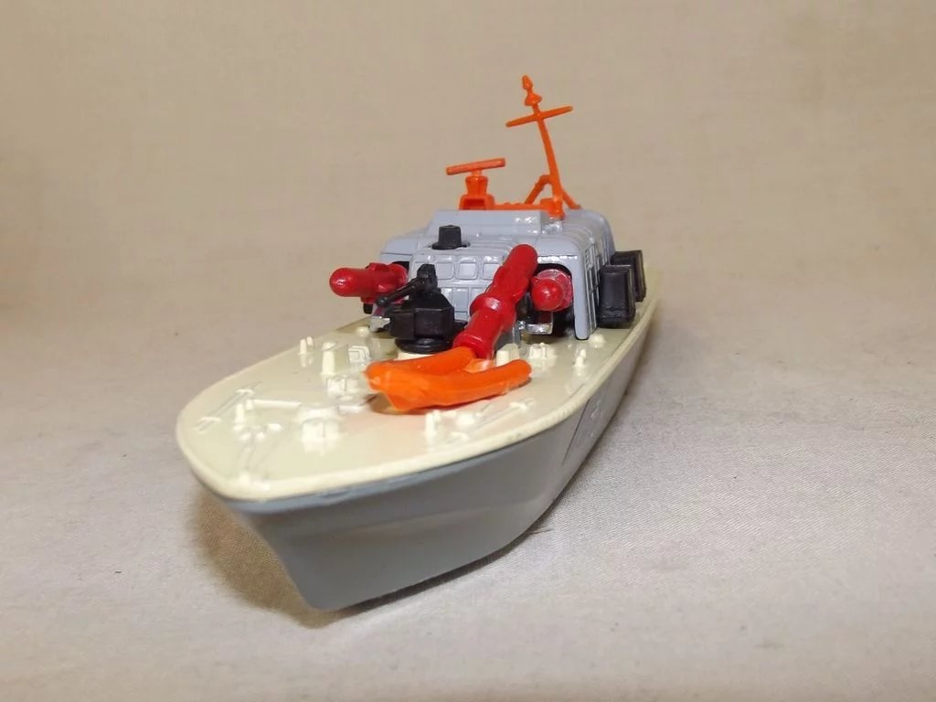 Dinky Toys No. 675 Motor Patrol Boat With Three Missiles, Boxed - Image 3