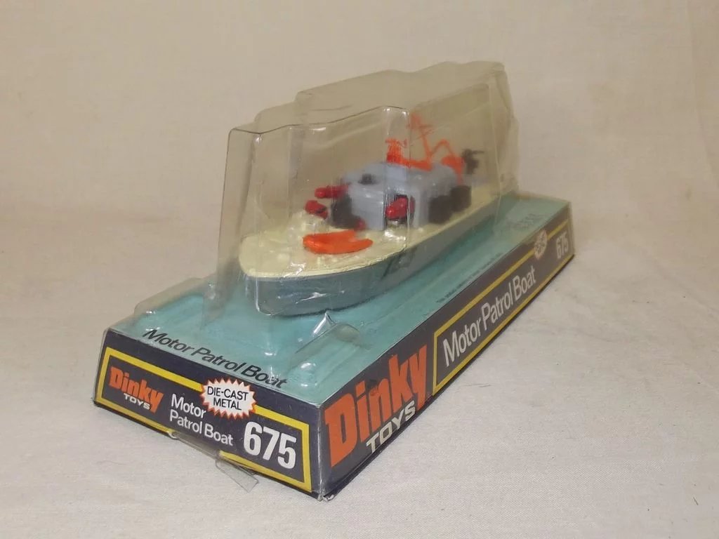 Dinky Toys No. 675 Motor Patrol Boat With Three Missiles, Boxed - Image 8