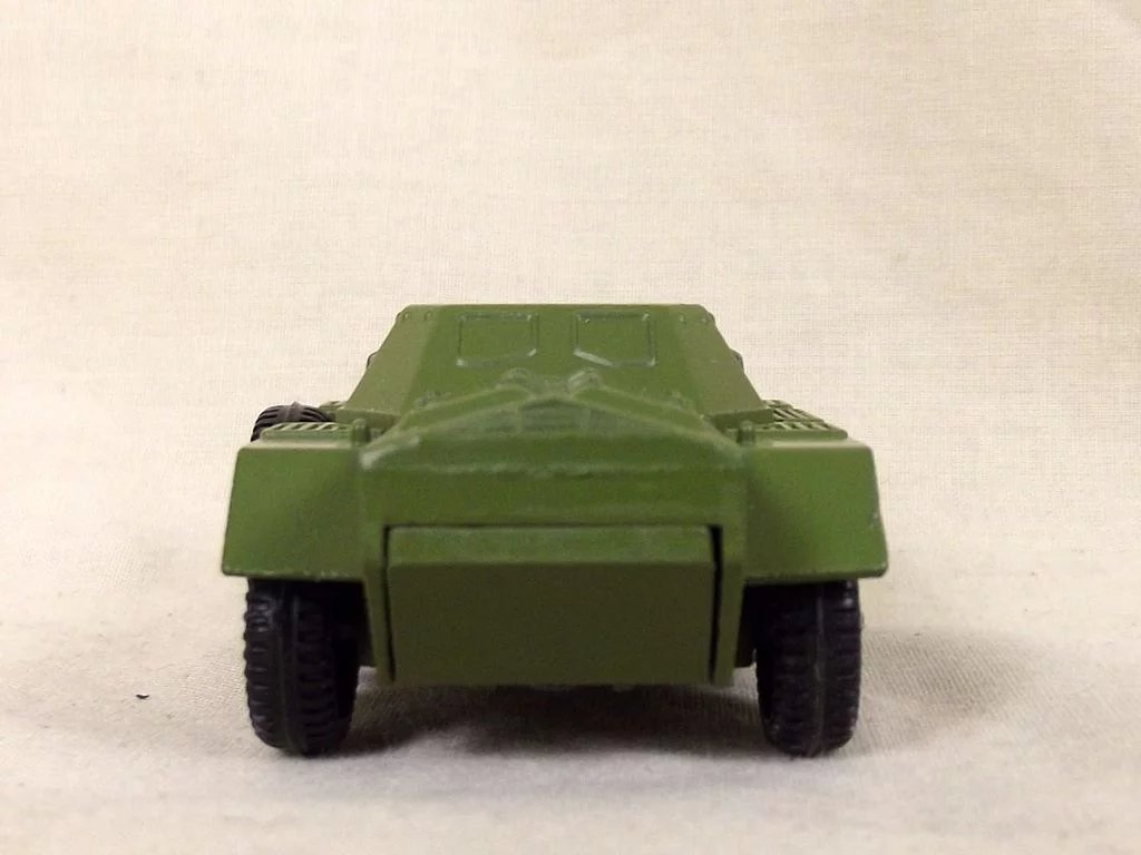Dinky Toys No. 680 Green Version Ferret Armoured Car, Boxed #2 - Image 6