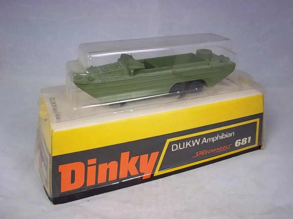 Dinky Toys No. 681 D.U.K.W Amphibian, Boxed 1972-77 - Image 3