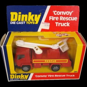 Dinky #384: Convoy Fire Rescue Truck - Boxed - 1977-79 VNMIB