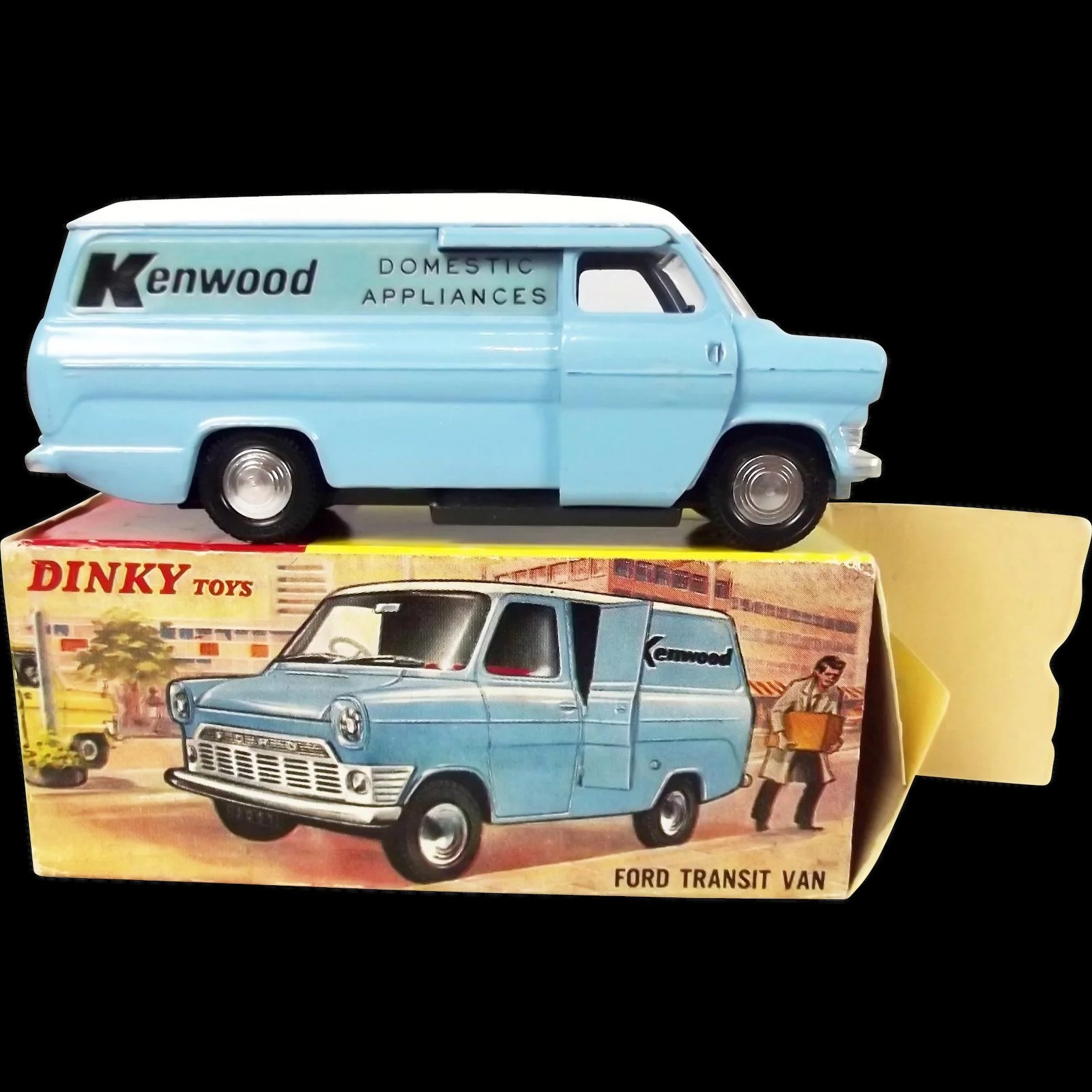 Dinky #407 Ford Transit Van Kenwood