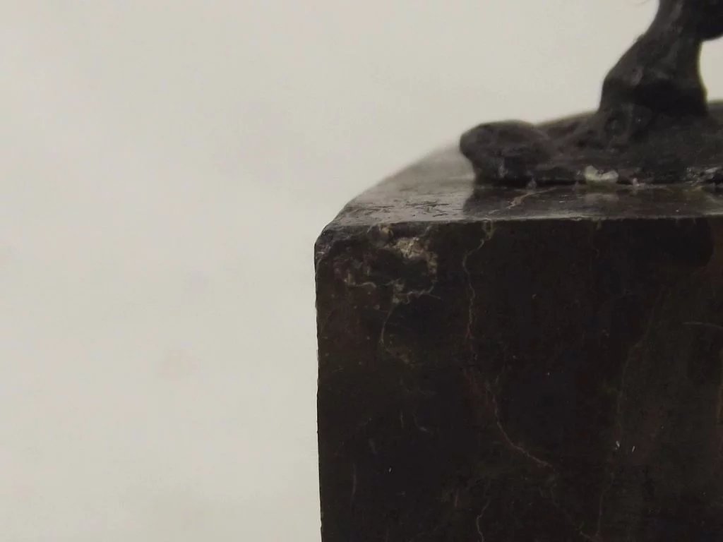 Early 20th Century Bronze Figure Of A Horse On A Marble Base - Image 8