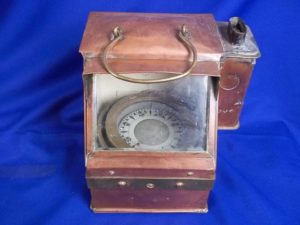 Early 20th Century Copper Binnacle Compass