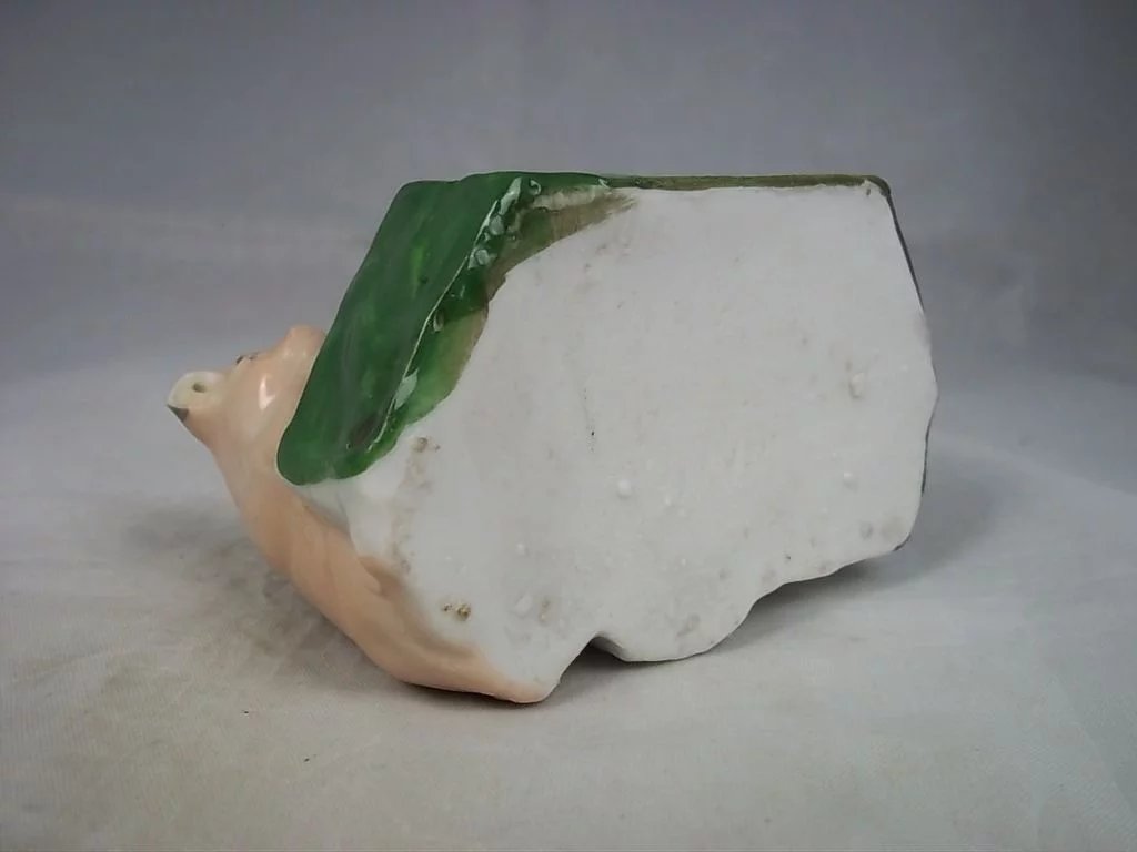 Early 20th Century German Novelty Ornament: Two Pigs At Trough - Image 6