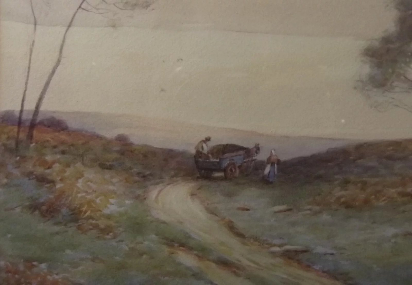 Early 20thC Framed Watercolour Of A Countryside Scene By H English - Image 5