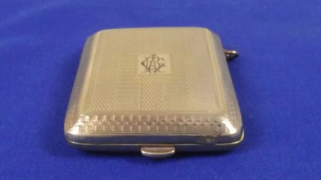 Edwardian Brass Vesta Case With Faux Tortoise Shell Inlay - Image 6