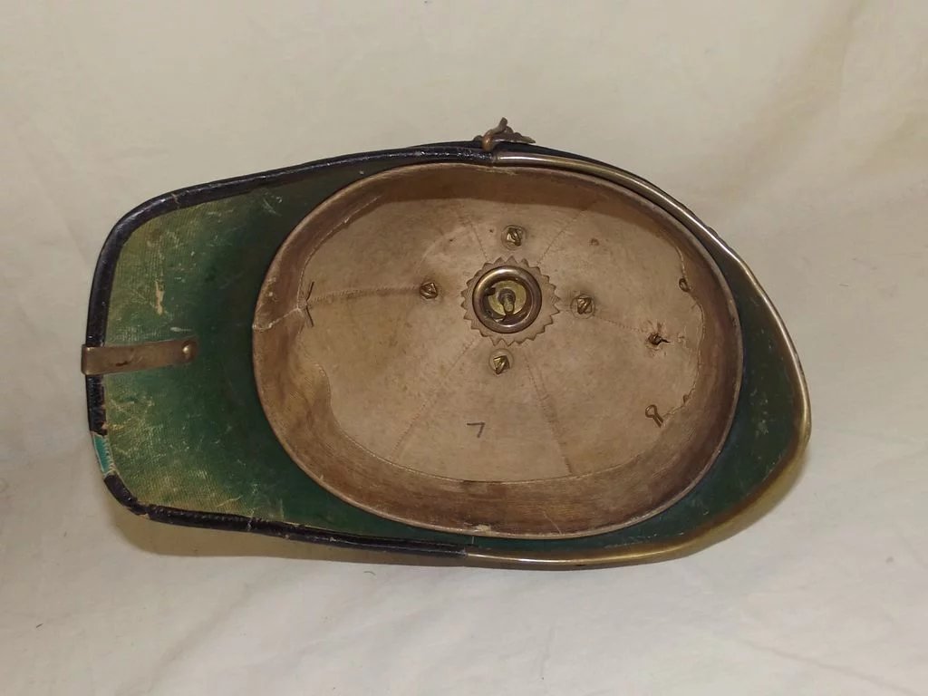 Edwardian Dorsetshire Regiment Spiked Blue Cloth Helmet - Image 7