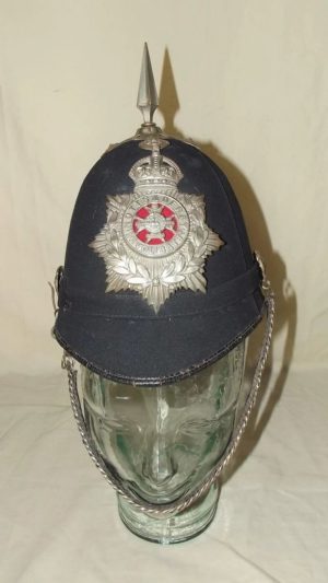 Edwardian Sherwood Foresters 2nd Volunteer Battalion O/R Spiked Helmet