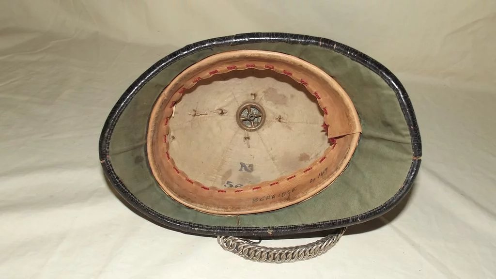 Edwardian Sherwood Foresters 2nd Volunteer Battalion O/R Spiked Helmet - Image 6