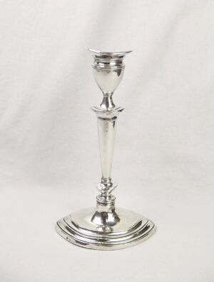 Edwardian Silver Candlestick Birmingham 1908
