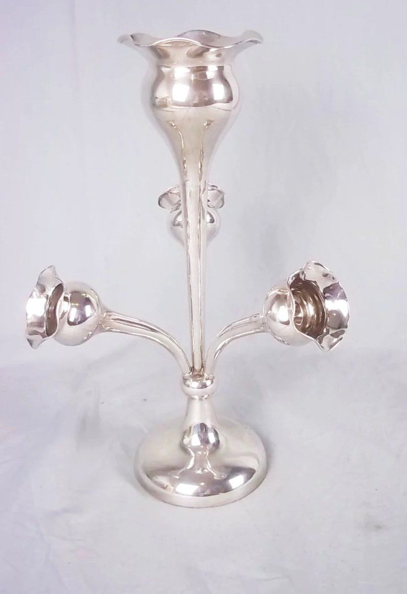 Elegant Silver Epergne Hallmarked Birmingham 1919 - Image 3