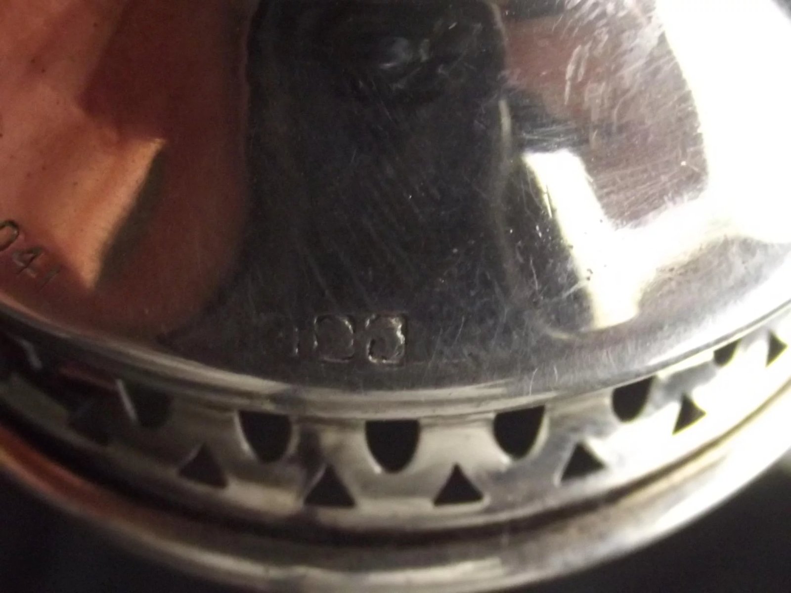 English Sterling Silver Trumpet Vase - Image 6