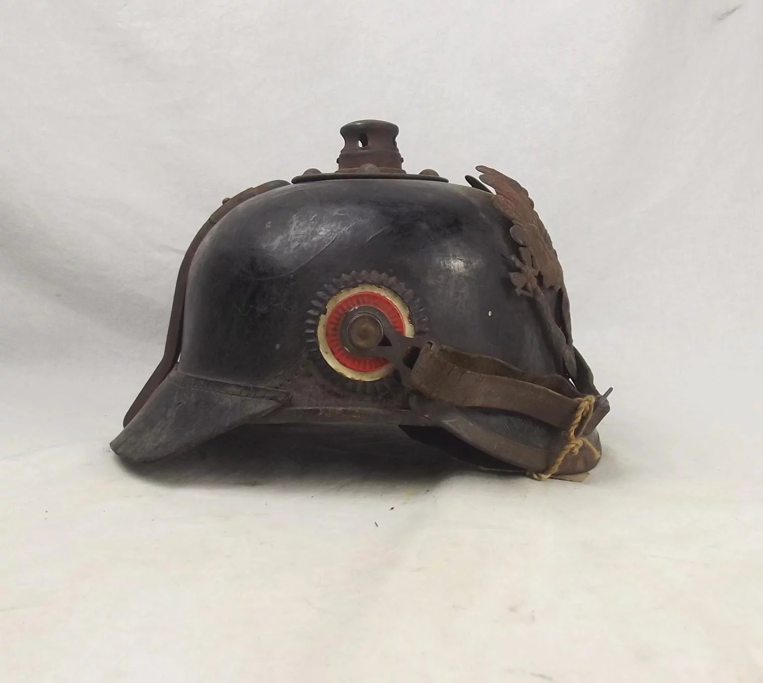 Ex M.Baldwin Collection Battlefield Pickup Relic M1895 Pickelhaube Helmet - Image 3