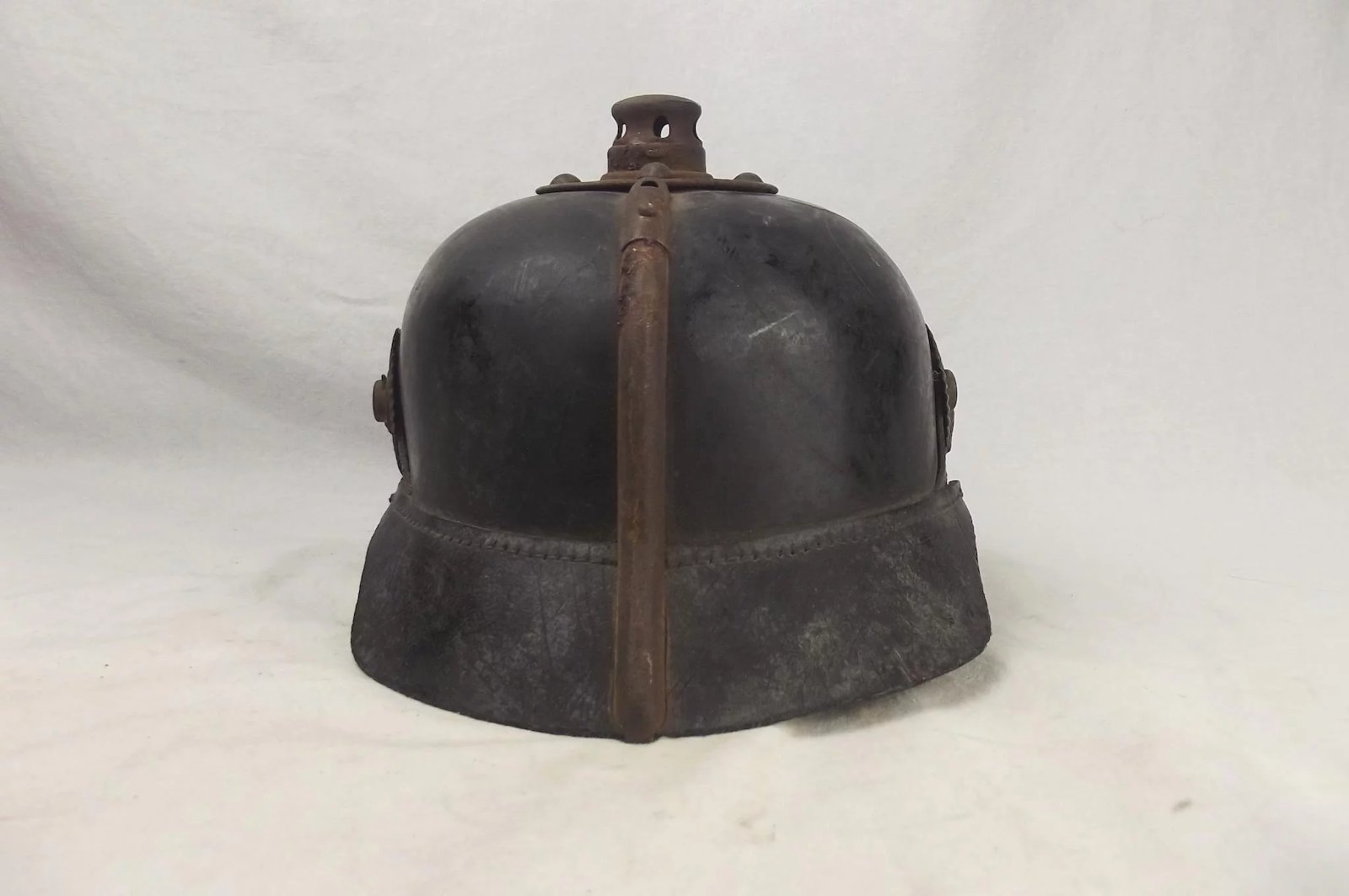 Ex M.Baldwin Collection Battlefield Pickup Relic M1895 Pickelhaube Helmet - Image 4