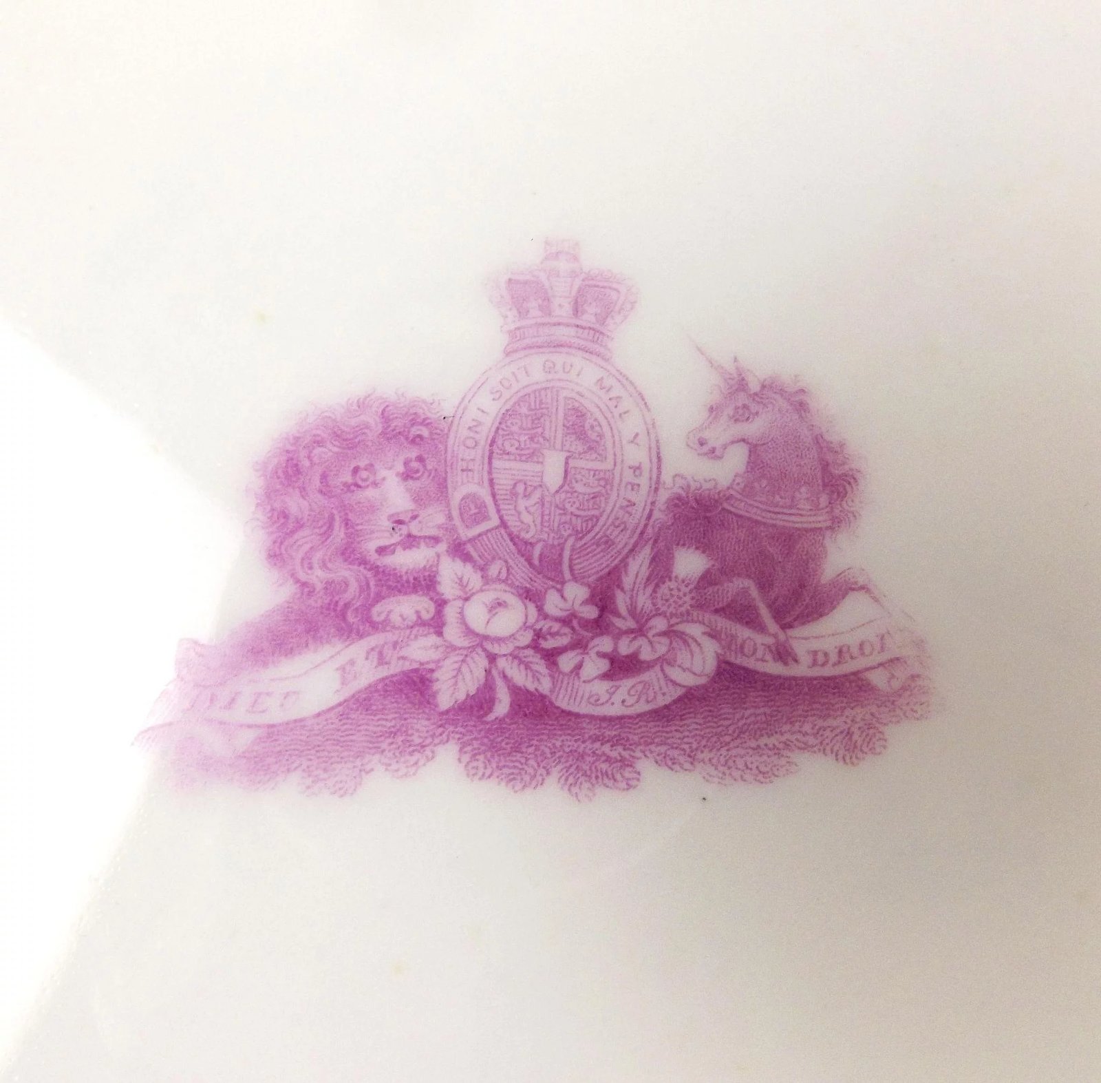 Exquisite Ridgeway Hand Painted Porcelain Plate - Image 4