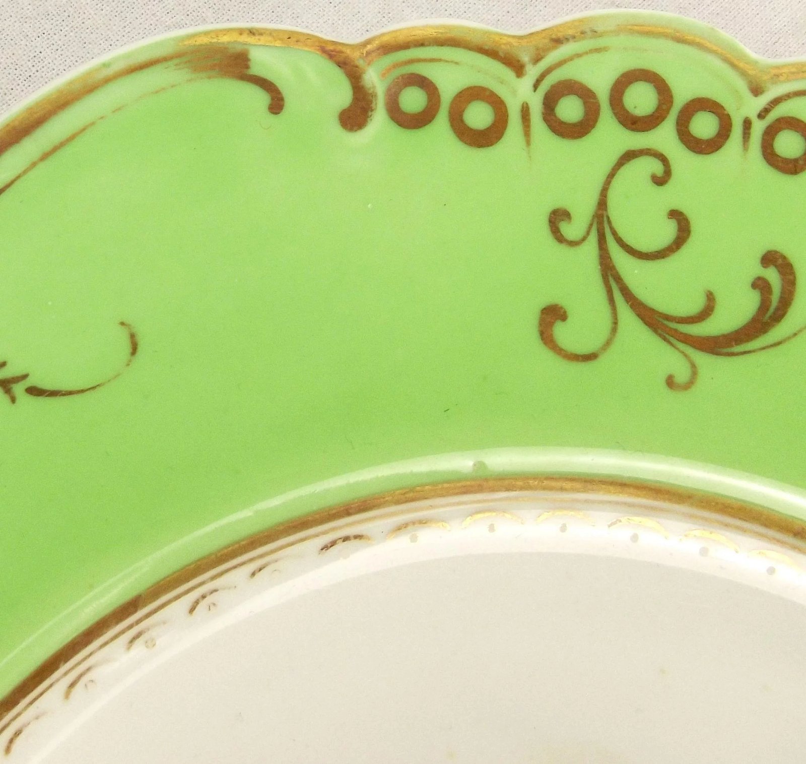 Exquisite Ridgeway Hand Painted Porcelain Plate - Image 7