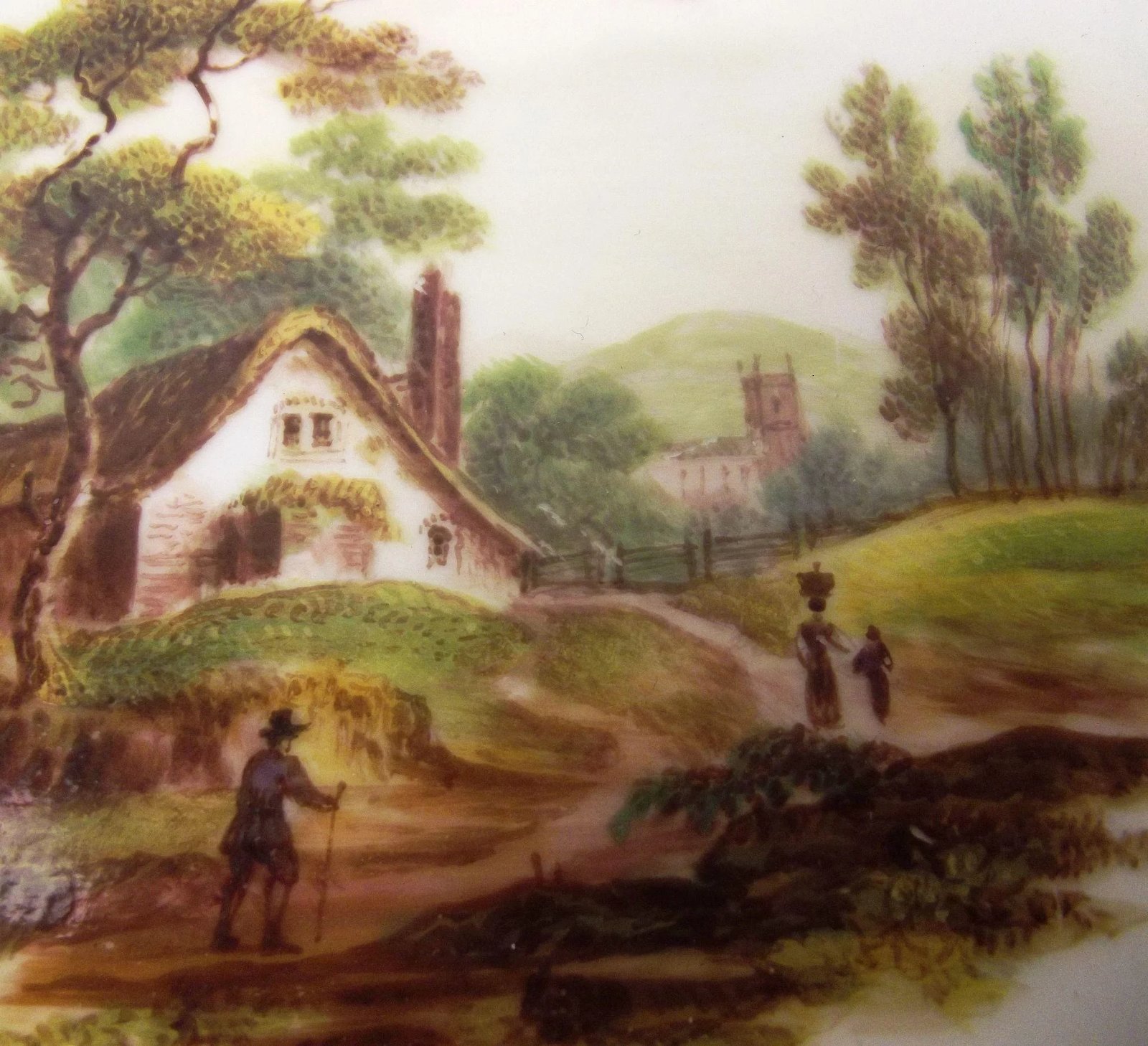 Exquisite Ridgeway Hand Painted Porcelain Plate - Image 9