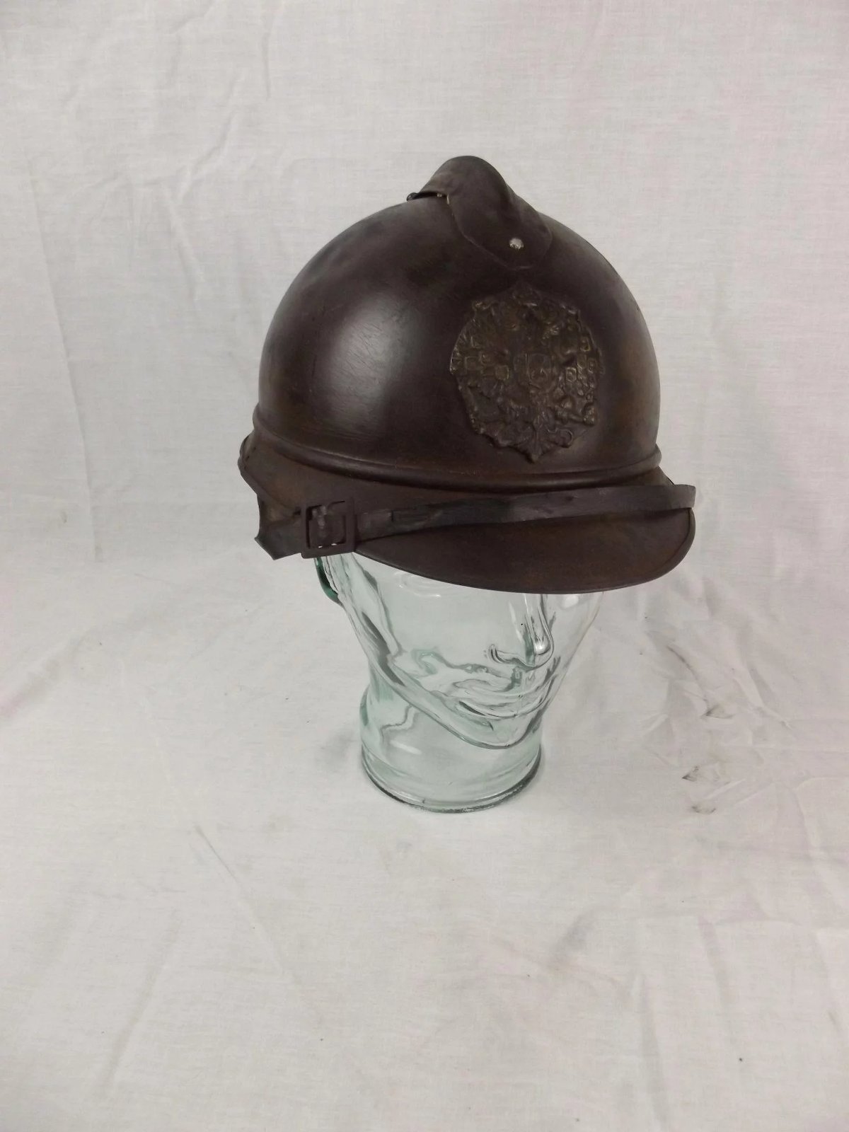 Extremely Rare WW1 Imperial Russian Adrian Helmet - Image 2