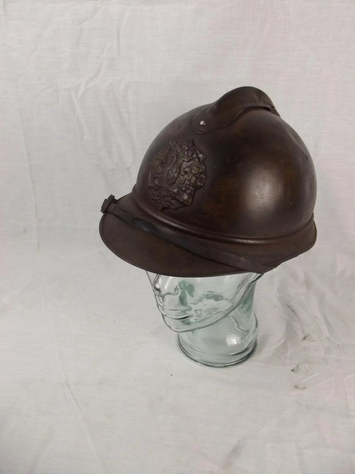 Extremely Rare WW1 Imperial Russian Adrian Helmet - Image 3