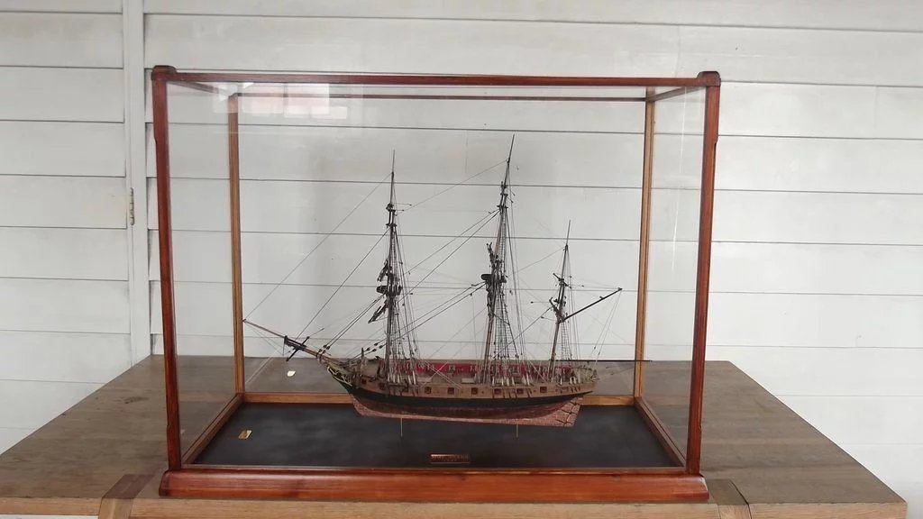 Fine Cased Model Of The 1797 Sloop HMS Snake - Image 2