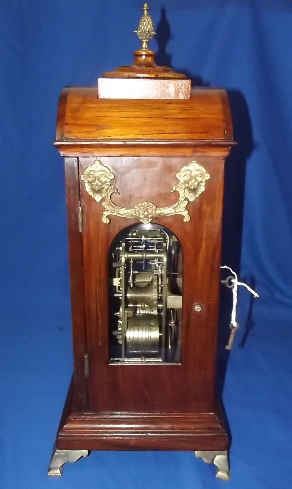 Fine Twin Fusee Regency Bracket Clock By Joseph Johnson 1780-1827 - Image 3