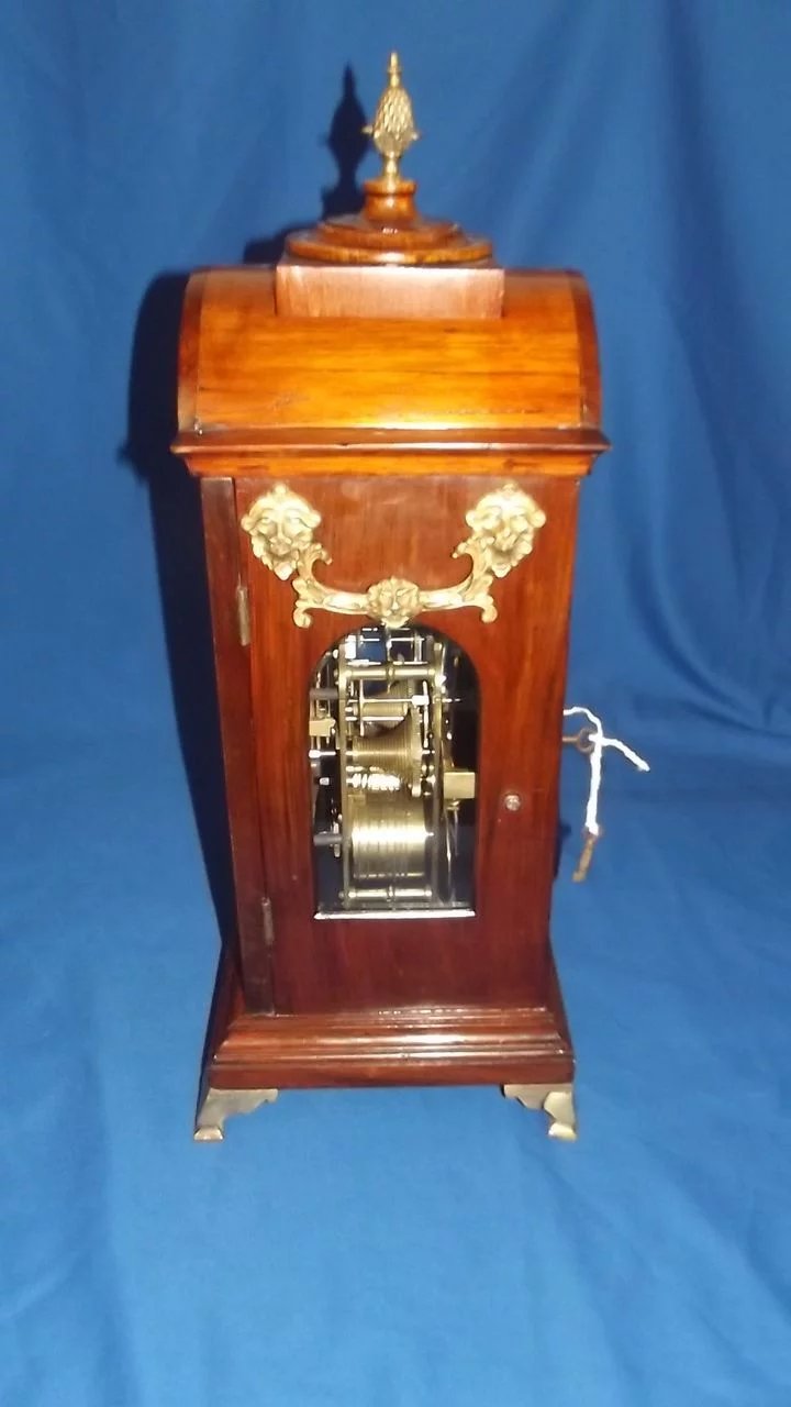 Fine Twin Fusee Regency Bracket Clock By Joseph Johnson 1780-1827 - Image 4