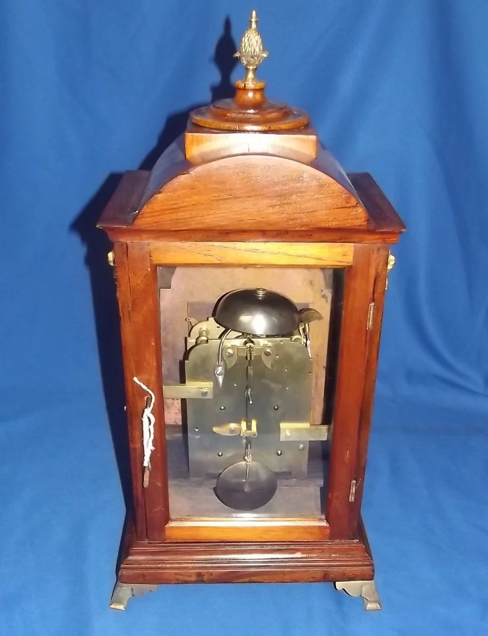 Fine Twin Fusee Regency Bracket Clock By Joseph Johnson 1780-1827 - Image 5
